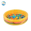 Cheap price wholesale large 3 Ring plastic hamburger Pool inflatable Baby Swimming Pool Inflatable Children Pool