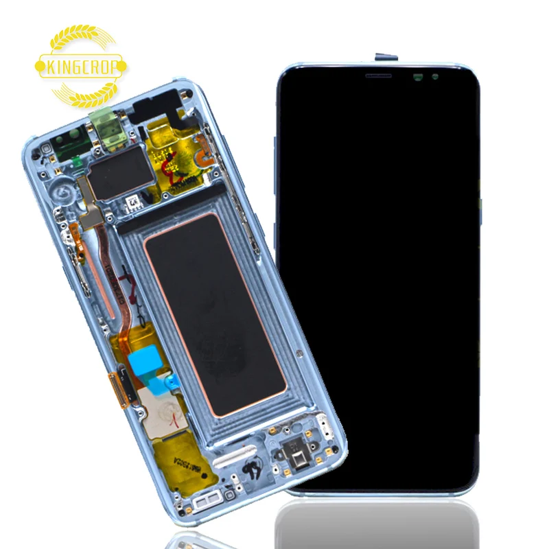 New Arrival for samsung galaxy S8 lcd with touch screen digitizer with frame assembly, Black/sliver/gold/purple/blue
New Arrival for samsung galaxy S8 lcd with touch screen digitizer with frame assembly, Black/sliver/gold/purple/blue