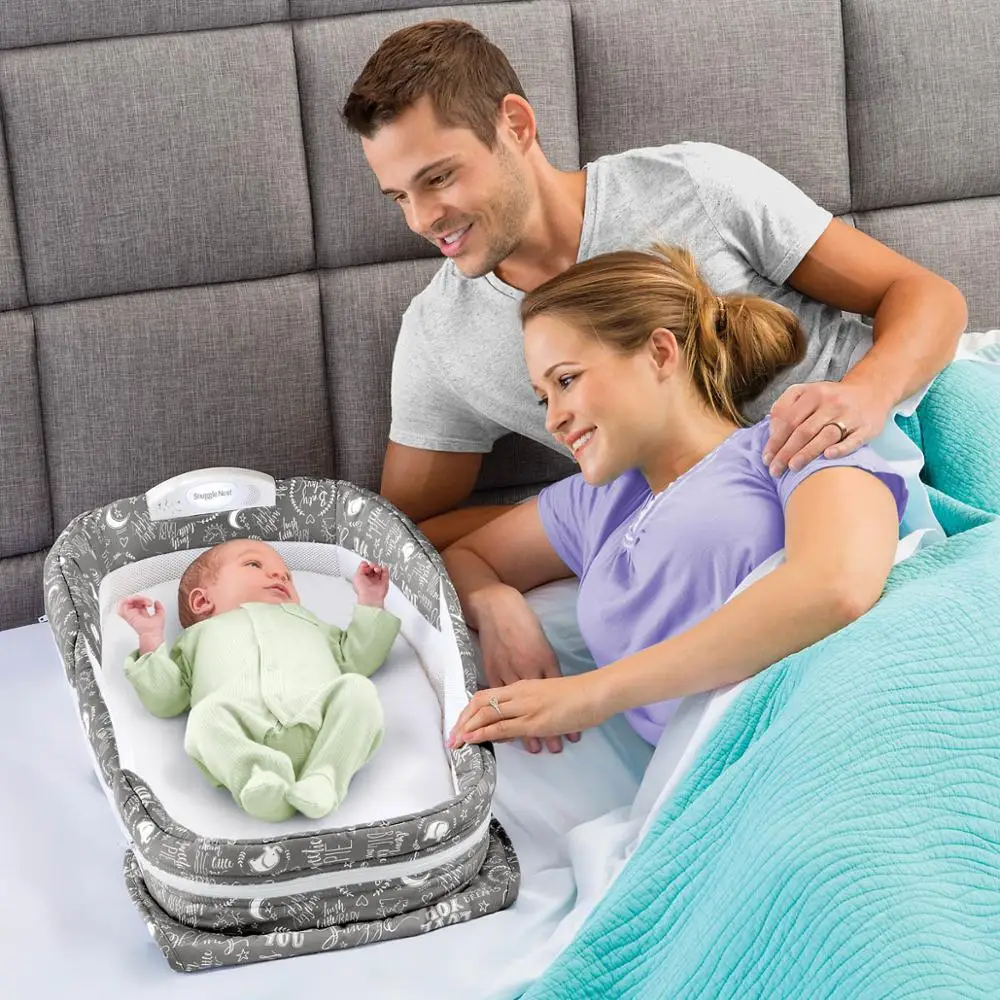 Toptan yüksek kalite 2019 yeni taşınabilir katlanır bebek yatağı fantezi Bebek seyahat karyolası beşik yatak