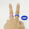 customized client customer design OEM ODM rainbow silicone wedding finger ring