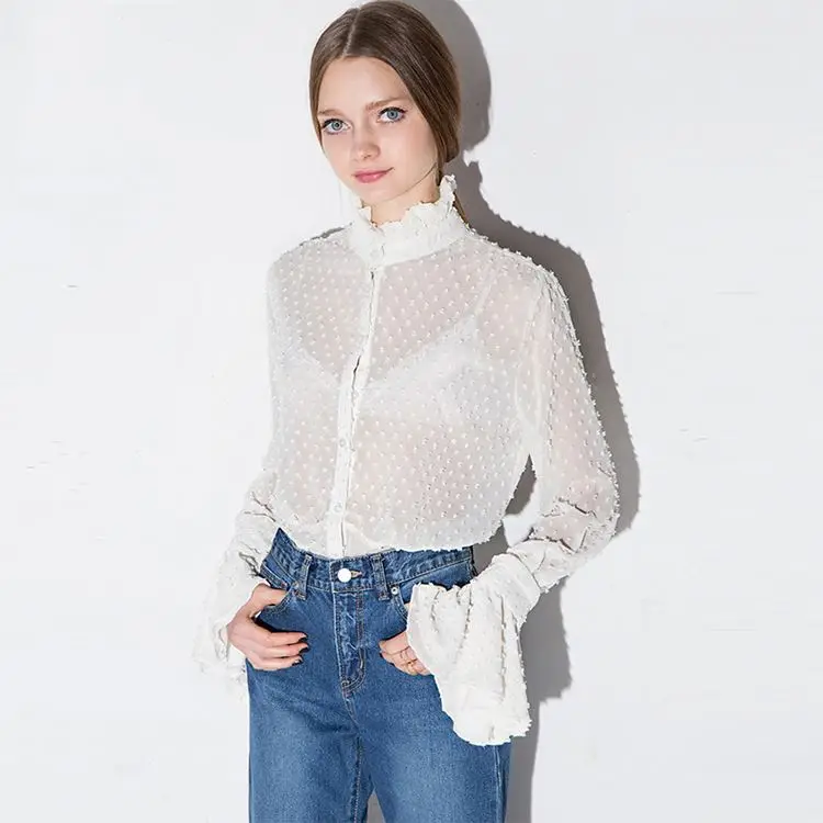 2019 Women Round Neck Shirts Casual Tops Ladies Fashion Loose T Shirts Hollows Lace Blouse Female Plus Size Tops
2019 Women Round Neck Shirts Casual Tops Ladies Fashion Loose T Shirts Hollows Lace Blouse Female Plus Size Tops