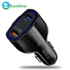 EONLINE 3 Ports Usb Car Charger 7A Fast Charging for Qualcomm QC3.0 Technology for Samsung for Xiaomi for iPhone 7 8