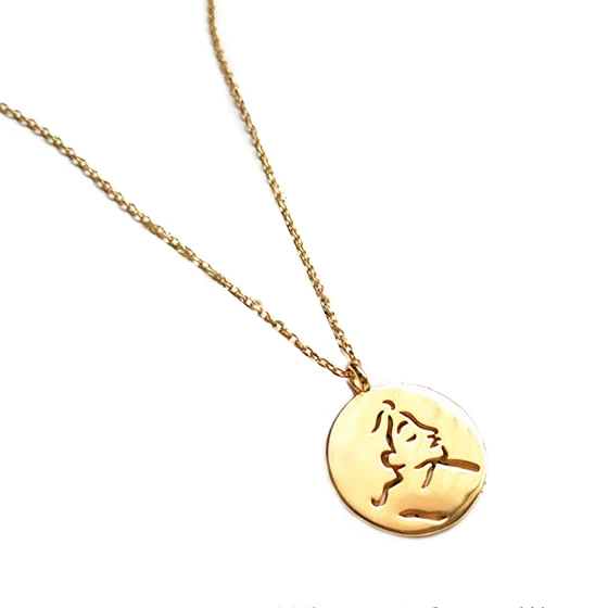 Custom Engraved Face Designs 925 Sterling Silver Coin Pendant Necklace, Gold/ silver/ rose gold
Custom Engraved Face Designs 925 Sterling Silver Coin Pendant Necklace, Gold/ silver/ rose gold