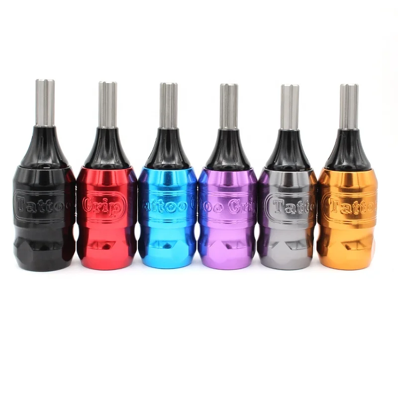 High Quality Handmade Tattoo Machine Grip Aluminum Alloy Diameter 27mm Tattoo Grip
High Quality Handmade Tattoo Machine Grip Aluminum Alloy Diameter 27mm Tattoo Grip