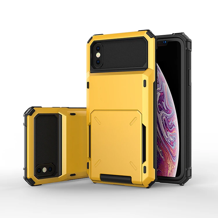 Factory wholesale anti-shock shockproof credit card slot phone case cover for iphone x / xr / xs max 6 7 8 plus, 7color:black;white;red;yellow;green;dark blue;purple
Factory wholesale anti-shock shockproof credit card slot phone case cover for iphone x / xr / xs max 6 7 8 plus, 7color:black;white;red;yellow;green;dark blue;purple