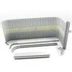 RuiZhan factory direct supply customized tambour roller shutter extruded pvc slats