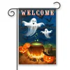 Hot Sell Cheap Halloween Garden Flag With Stand Pole