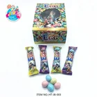 Egg Sandwich Bubble Gum Center Filled Chewing Gum