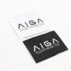 Custom Woven Tags Cloth Care Fabric Label Custom Personalized Woven Labels For Clothing