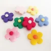 new style 25mm flat back flower resin cabochon for children hairclip
