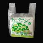 Custom Logo Hdpe Pe Biodegradable Plastic Packing Supermarket Bag Snacks Fruits