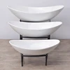 /product-detail/detachable-3-tiers-oval-shape-white-food-porcelain-salad-ceramic-bowl-for-buffet-62102424587.html