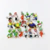 75MM Cute Cartoon Super Mario Toy Football Doll Series Suitable for Capsule Toys