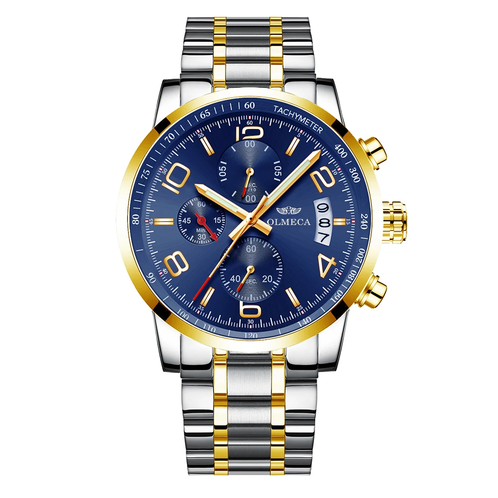 Fashion 2019 custom wholesale charm high quality stainless steel waterproof wrist watches for men, Black and gold
Fashion 2019 custom wholesale charm high quality stainless steel waterproof wrist watches for men, Black and gold