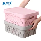 Home customized plastic toys storage organizer box