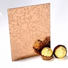 high quality 201 304 316 8K mirror decorative etching stainless steel sheet