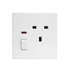 Universal Indian Electrical 13A Waterproof Wall Switch Socket Plate