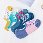 KANGYI Wholesale Girls Summer Short No Show Socks Casual Soft Funny Socks For Women