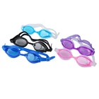 Smoke lens adjustable shoulder strap for comfortable fit unisex junior racing arena swimming goggles