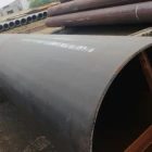 ASTM A53 Gr. B ERW / LSAW black carbon steel pipe used for oil and gas pipeline