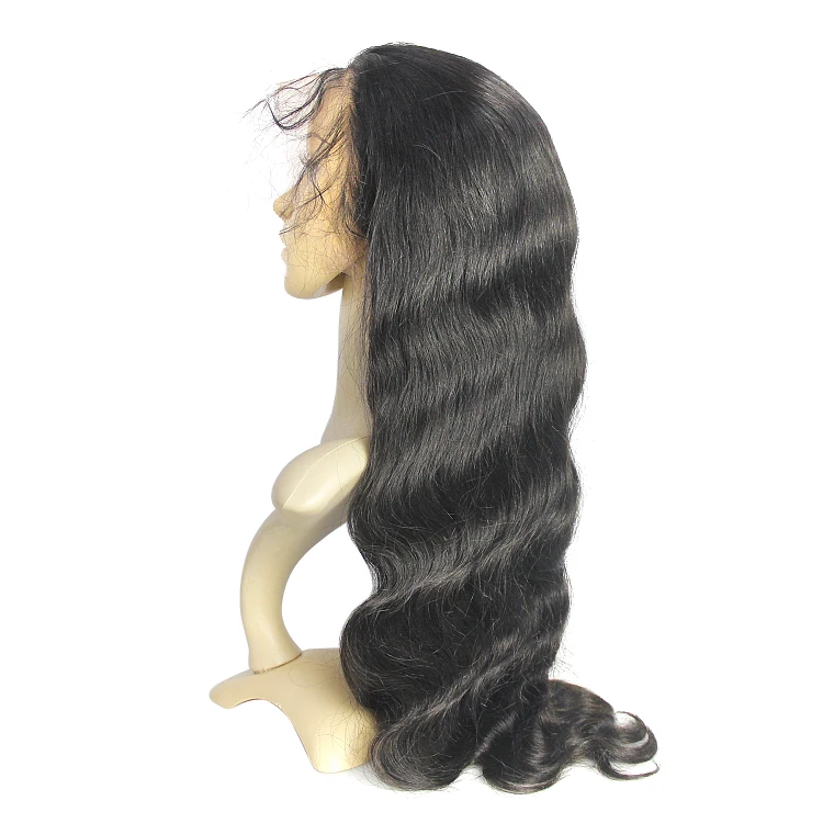 GS Hair High Density Brazilian Hair Full Lace Wig 1B Body Wave Pre Plucked With Baby Hair
GS Hair High Density Brazilian Hair Full Lace Wig 1B Body Wave Pre Plucked With Baby Hair