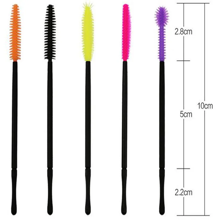 Wholesale Makeup 50PCS Silicone Disposable Mascara Wands Eyelash Extension Silicone Lash Brush, 7 color
Wholesale Makeup 50PCS Silicone Disposable Mascara Wands Eyelash Extension Silicone Lash Brush, 7 color