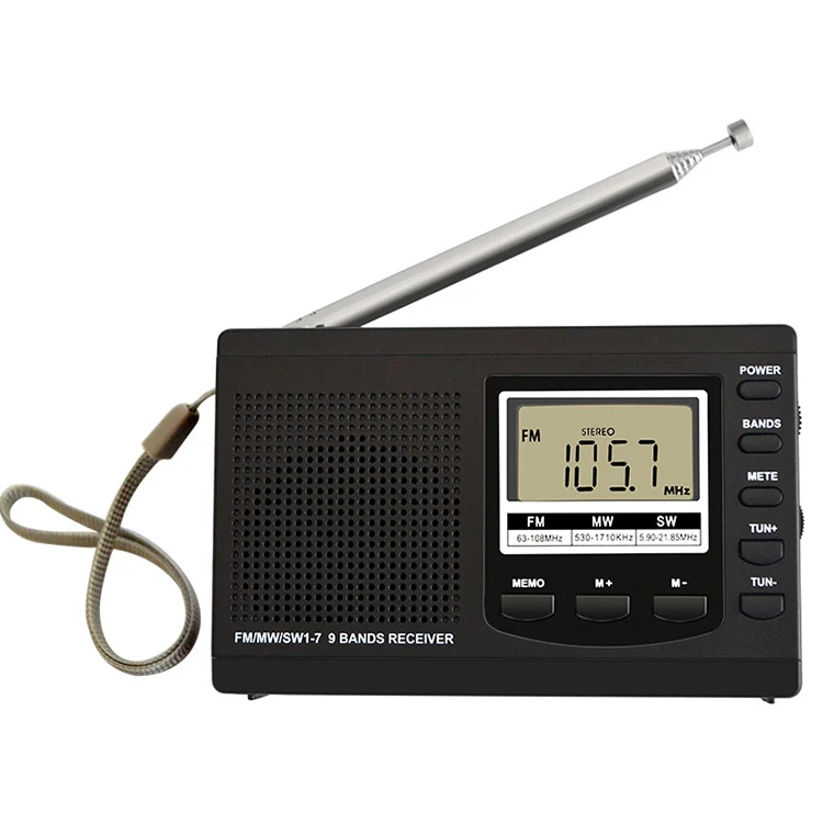 Pocket Size Digital USB Rechargeable Earset Mini Cheap Portable Digital AM FM Radio, Black, grey
Pocket Size Digital USB Rechargeable Earset Mini Cheap Portable Digital AM FM Radio, Black, grey
