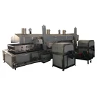 Food Manufacturing Use Industrial Continuous Batch Gas Fryer For Sale