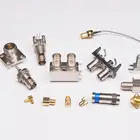 75 Ohm RF Coaxial Plug to Plug SMB Straight Connector for Cable RG179