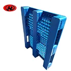 3 runner plastic pallet single side flat top smooth bottom without slot or hole easy clean