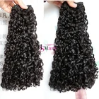 Ms Mary Fumi Double Drawn Hair Baby Hook Natural Color Thick Full Bundles Virgin Human Hair Tangle Free