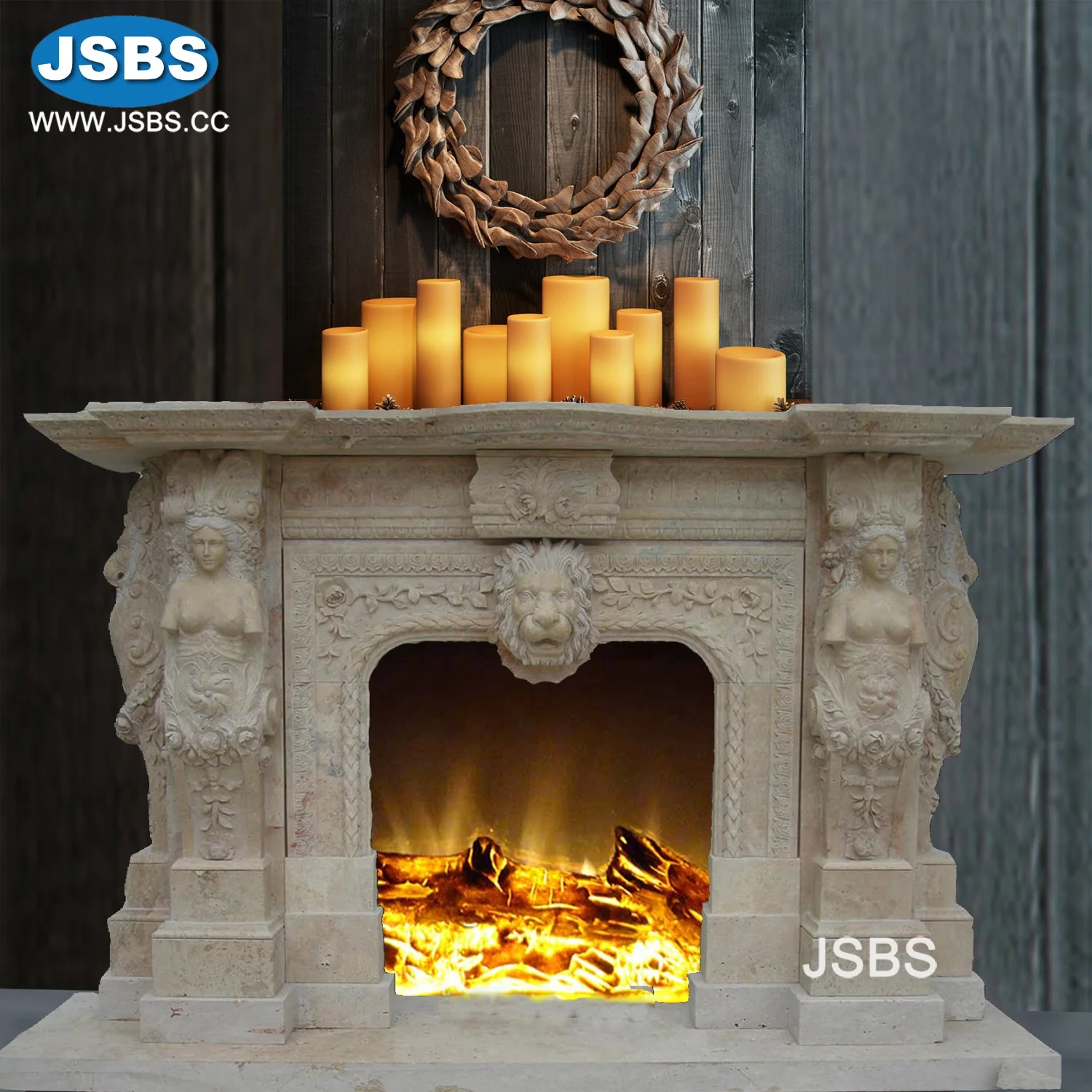 Hand Carved Natural Marble Direct Factory Fireplaces Outlet Buy