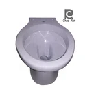 Modern European Style Gravity Sanitary Ware 2 Piece Toilet Small Singapore