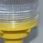 DK LED Factory Supplier Traffic Blinker Cones Beacon Warning Light With Solar
