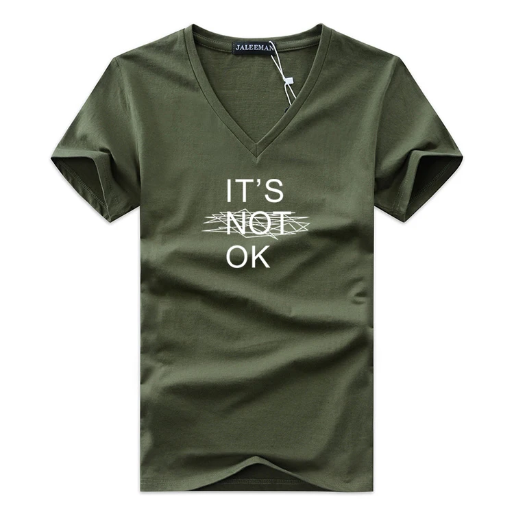 Professional Design T-Shirt Men Sublimation T Shirt V-Neck T-Shirts Mens, Customized colors
Professional Design T-Shirt Men Sublimation T Shirt V-Neck T-Shirts Mens, Customized colors