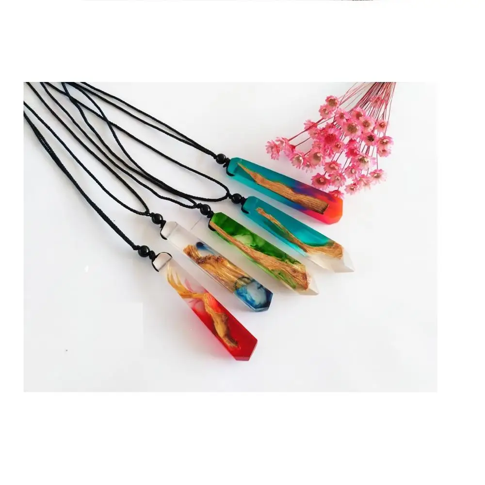 2019 Wooden ocean handmade resin wooden pendant sweater chain neck chain necklace for men and women creative new glue drops, Picture
2019 Wooden ocean handmade resin wooden pendant sweater chain neck chain necklace for men and women creative new glue drops, Picture