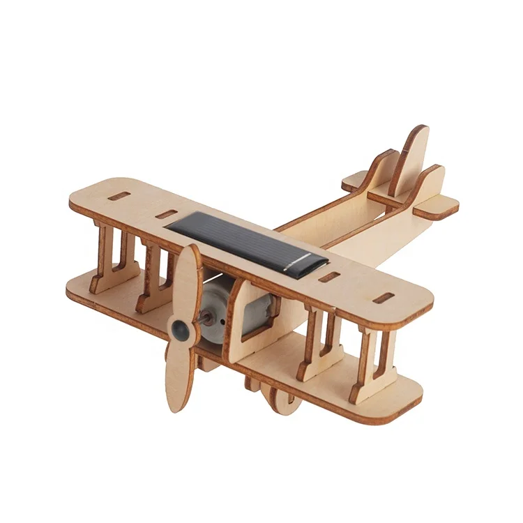 wooden airplane toy