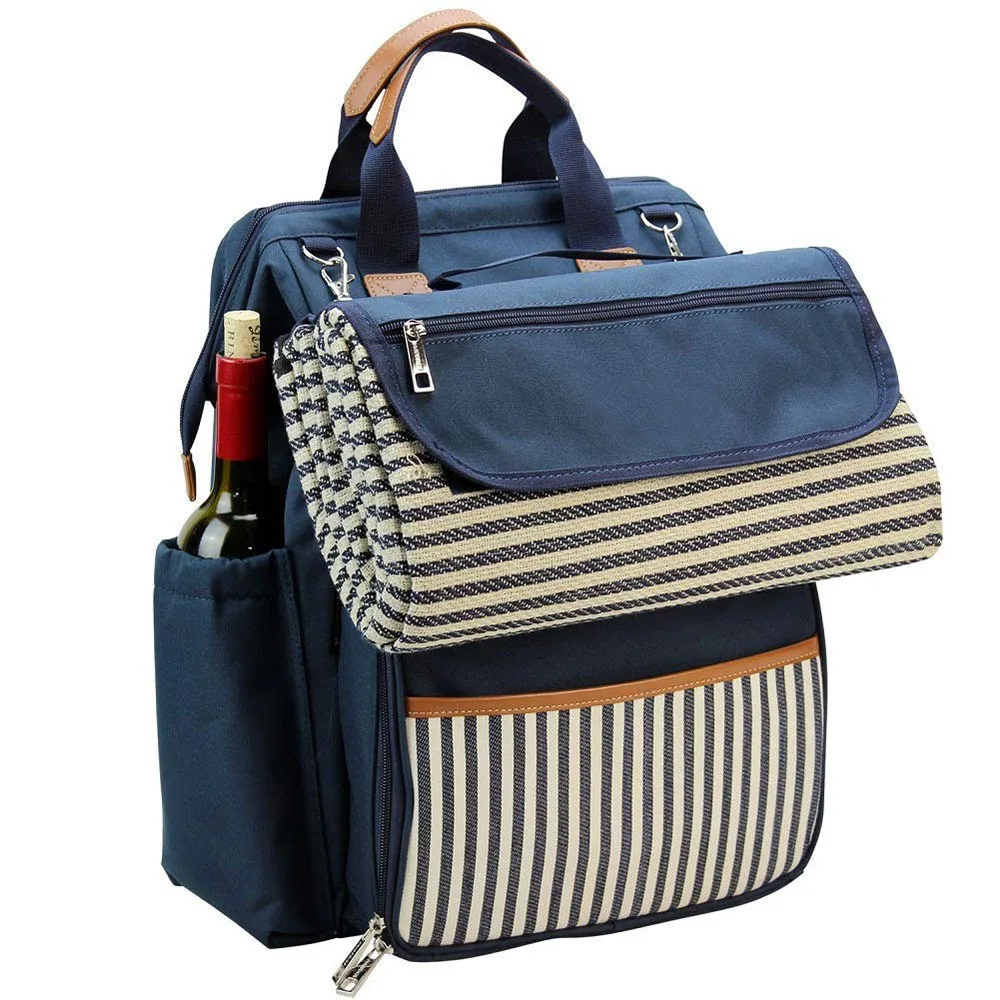 New Fully Insulated Picnic Lunch Bag Cooler Bags with Camping Drinks Large Capacity, Blue
New Fully Insulated Picnic Lunch Bag Cooler Bags with Camping Drinks Large Capacity, Blue
