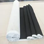 Blackepdm rubber roof membrane and epdm rubber rolls waterproof roll