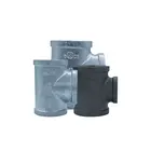 Hot Dipped Galvanized Malleable Female Threaded Plumbing Materials 130R tee reducing
