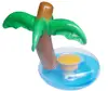 Coconut trees, crabs, ducks, black swans, dolphins, sharks, unicorns, rabbits floating inflatable bluetooth speaker