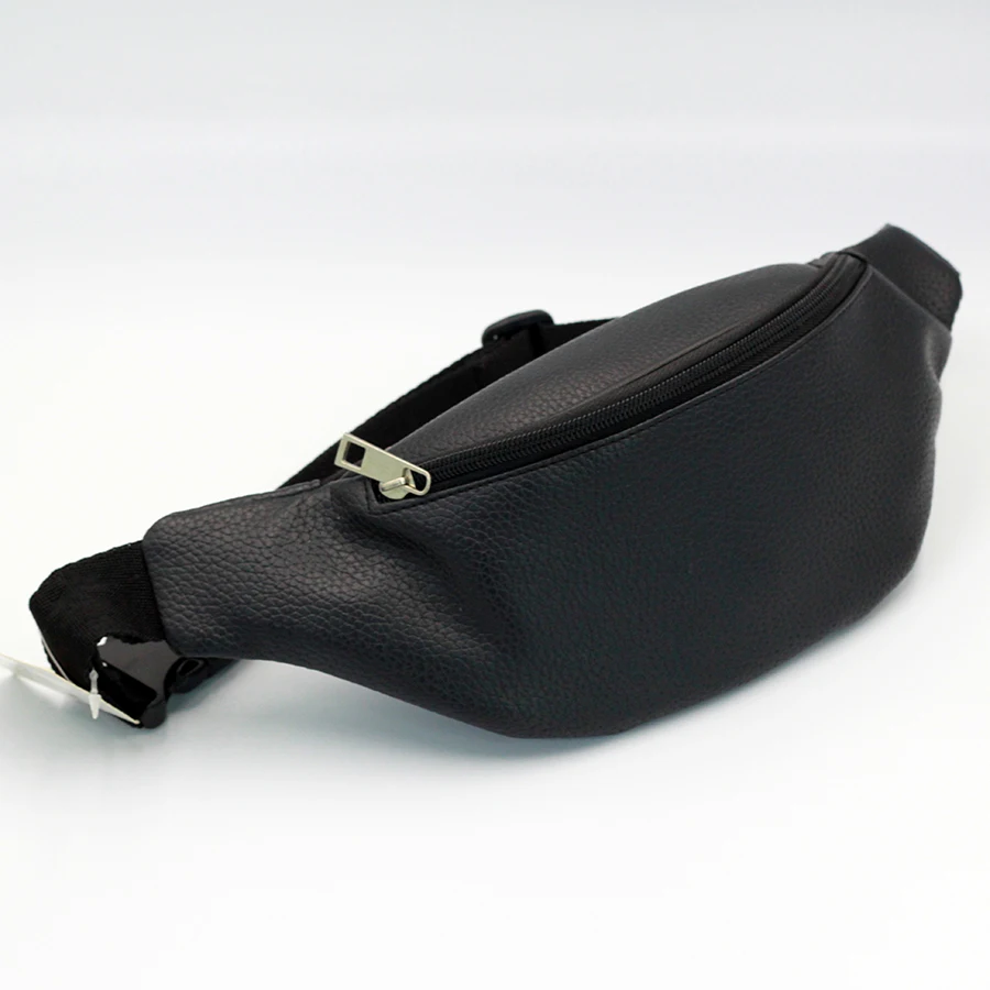 Hot Sale PU Leather Waist Bag Fanny Pack Ladies Black Running Belt Custom Lychee Pattern
Hot Sale PU Leather Waist Bag Fanny Pack Ladies Black Running Belt Custom Lychee Pattern