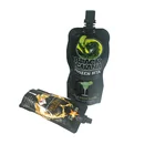 black liquid stand up pouch with spout biodegradable stand up spout pouch
