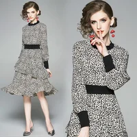 2019 Europe and American dress women Long Sleeve Elegant Leopard print bodycon Fishtail Dress
2019 Europe and American dress women Long Sleeve Elegant Leopard print bodycon Fishtail Dress