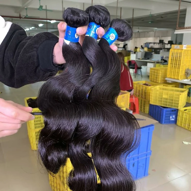 Kbl Brazilian Hair Virgin Body Wave Dread Lock Hair Extension 100