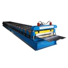 Hydraulic CNC Cold Steel Profile Corrugated Metal Aluzinc Roofing Sheets Roll Forming Machine