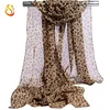 Best Selling Products 2018 In USA Spring and summer print leopard chiffon beach ladies scarf sunscreen small shawl