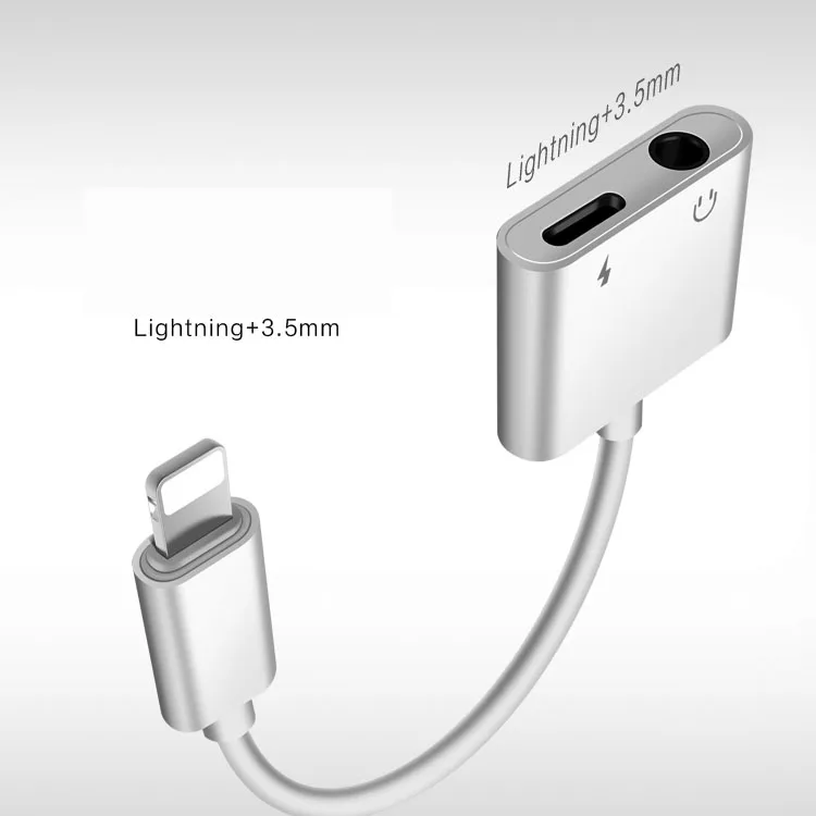 2in1 3.5mm Light-ning To 3.5mm Adapter Charge Connector Headset Audio Adapter Cable 5in1 connector 3.5mm
2in1 3.5mm Light-ning To 3.5mm Adapter Charge Connector Headset Audio Adapter Cable 5in1 connector 3.5mm