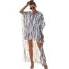 Fashion Wholesale Summer Batwing Sleeve Lady Skirt Sexy Loose Rayon Tie-dyed Causal Woman Dress