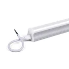 中山照明工場 ip 40 t8 led ショップライト 4ft リンク可能ストリップ led リニアライトクールホワイト/ウォームホワイトアルミ led 電球